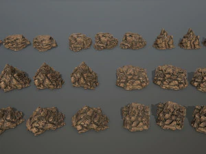 rocks 3D Model