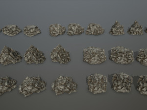 rocks 3Dモデル