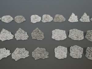 rocks 3Dモデル