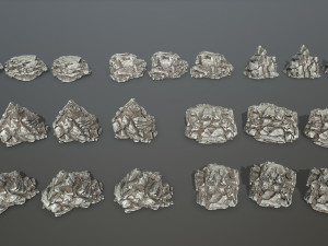 rocks Modelo 3D