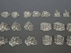 rocks 3D Model