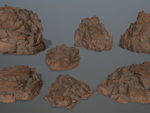 rocks 3D Модель
