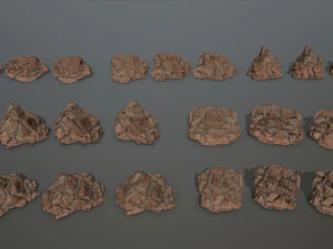 rocks 3D Model