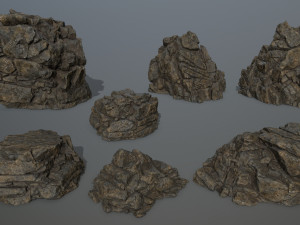 rocks 3D Model