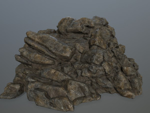 rocks 3D 模型