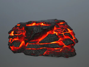 lava rock 3D Model
