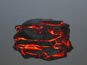 lava rock 3D Model