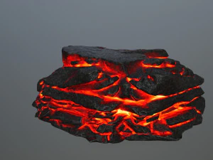 lava rock 3D Model