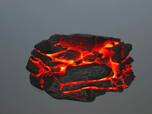 lava rock 3D Model