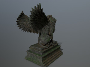 lion statue Modelo 3D