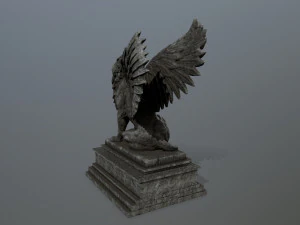 lion statue 3D Model