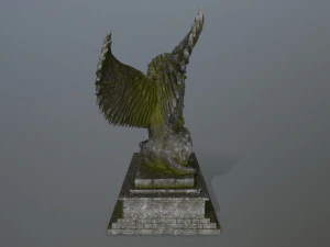 lion statue 3D Model