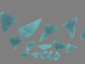 ice rocks 3Dモデル