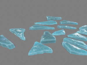 ice rocks Model 3D