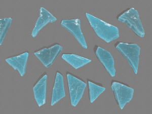 ice rocks Model 3D