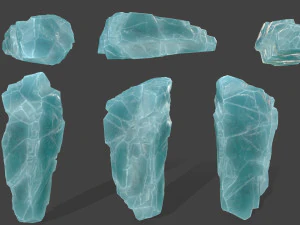 ice rocks 3D Model