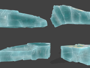 ice rocks 3D Model