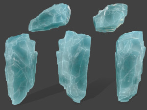 ice rocks 3D Model