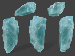 ice rocks 3D Model