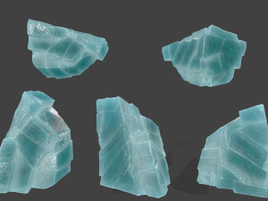 ice rocks 3D Model