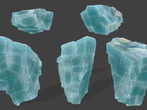ice rocks 3D Model
