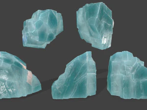ice rocks 3D Model
