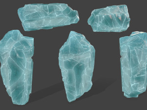 ice rocks 3D Model