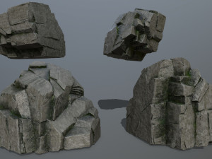 rocks Modello 3D