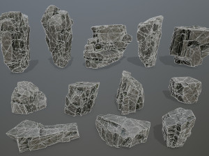 rocks Modello 3D
