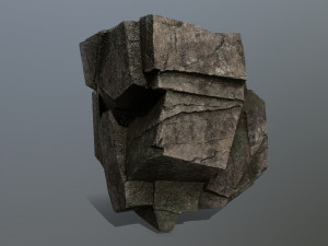 rocks 3D मॉडल