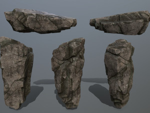 rocks 3D मॉडल