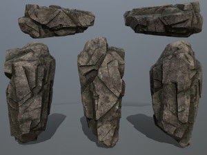 rocks 3D मॉडल