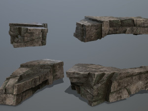 rocks 3D मॉडल