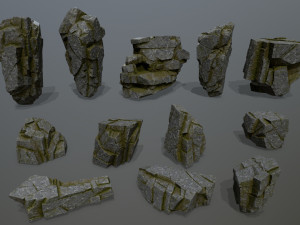 rocks Model 3D