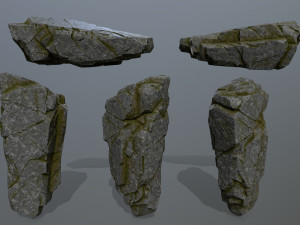 rocks 3D-Modell
