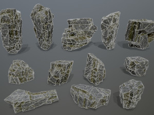 rocks 3D-Modell