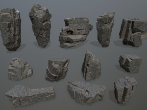rocks 3D Модель