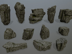 rocks 3D Модель