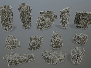 rocks 3D Model