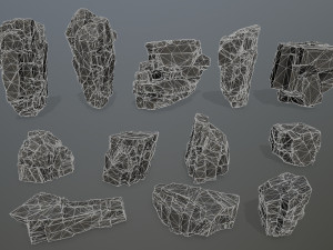 rocks 3D Model
