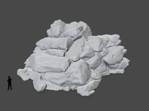 Stl rock Modelo de impresión 3D