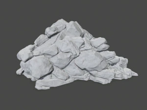 Stl rock 3D Print Model