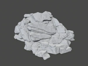 Stl rock 3D Print Model