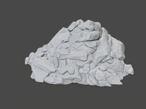 Stl rock 3D Print Model