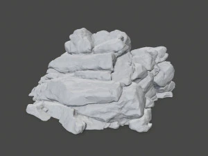 Stl rock 3D Print Model
