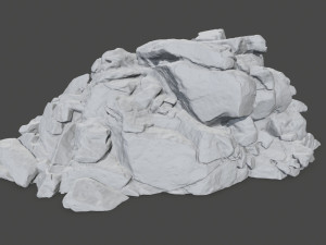 Stl rock 3D प्रिंट मॉडल