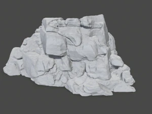 Stl rock 3D Print Model