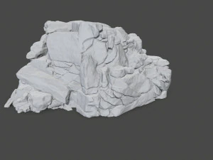 Stl rock 3D Print Model