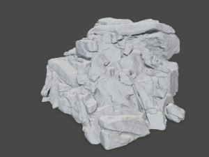 Stl rock 3D-Druckmodell