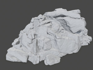 Stl rock 3D-Druckmodell